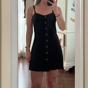 Express Black Mini Sundress